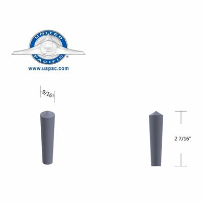 Chrome Long Toggle Switch Extension For Peterbilt (4-Pack) - Thumbnail 3