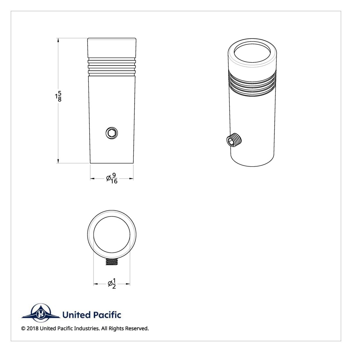 1-5/8" Short Toggle Switch Extension With Color Crystal - Clear Crystal - Thumbnail 3