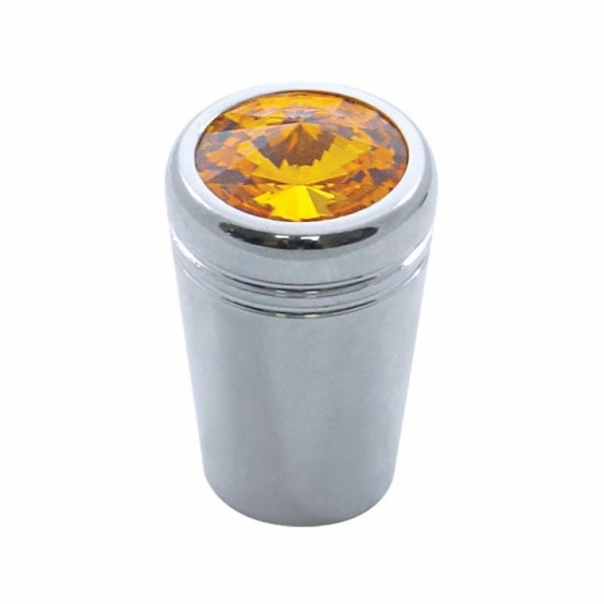 Mini Toggle Switch Extension With Amber Crystal For Kenworth (Card of 3)