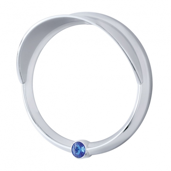 Signature Series Speed/Tachometer Gauge Bezel With Visor For Freightliner -Blue Crystal