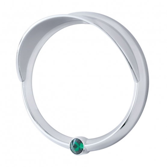 Signature Series Speed/Tachometer Gauge Bezel With Visor For Freightliner -Green Crystal