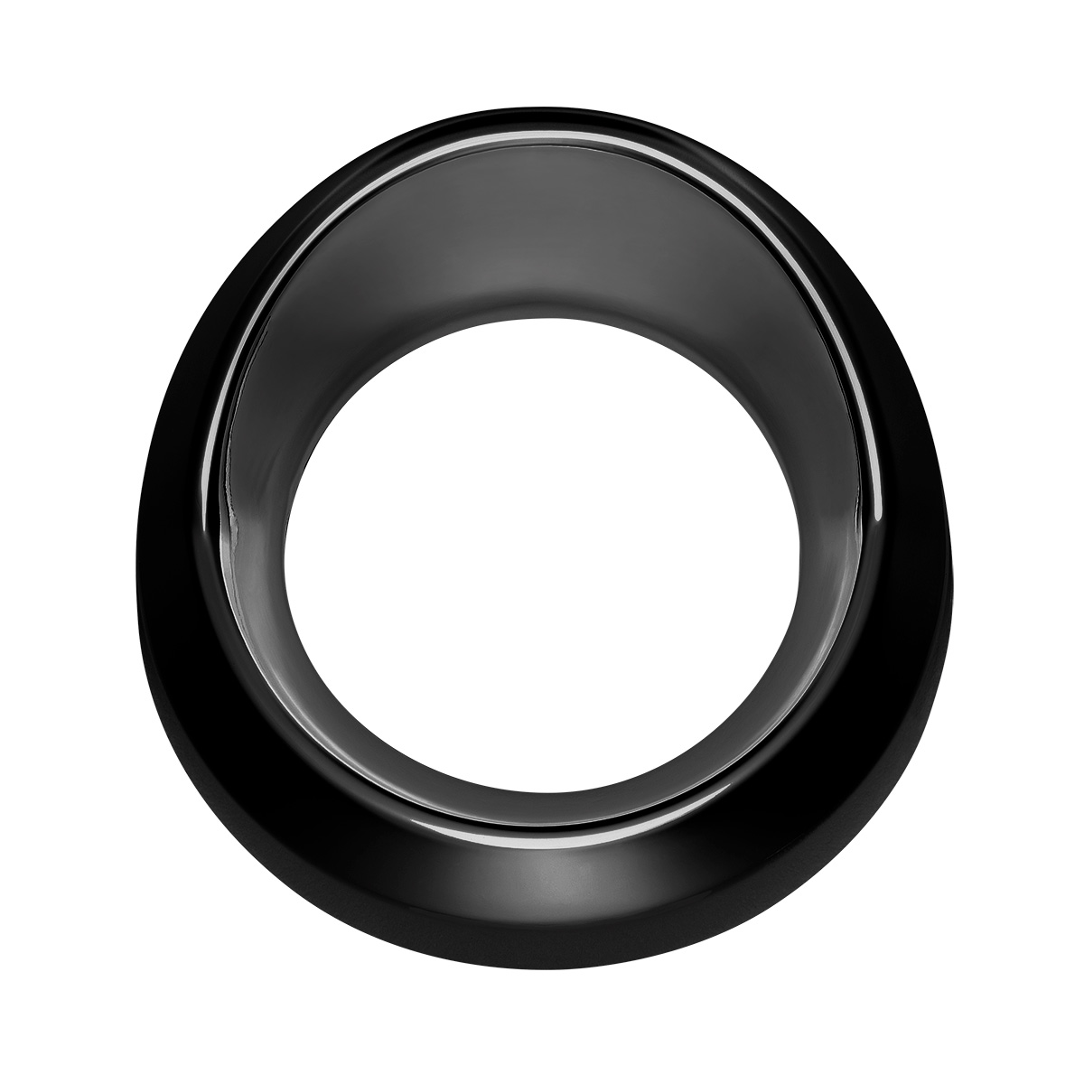 Candy Color Small Gauge Cover With Visor-Glossy Black - Thumbnail 2