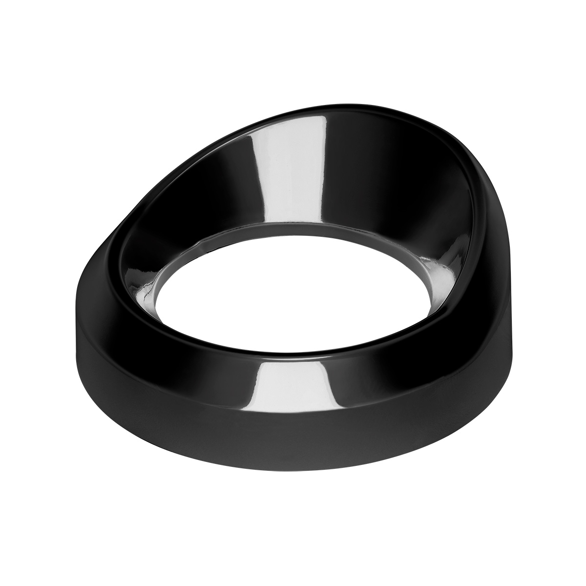 Candy Color Small Gauge Cover With Visor-Glossy Black - Thumbnail 3