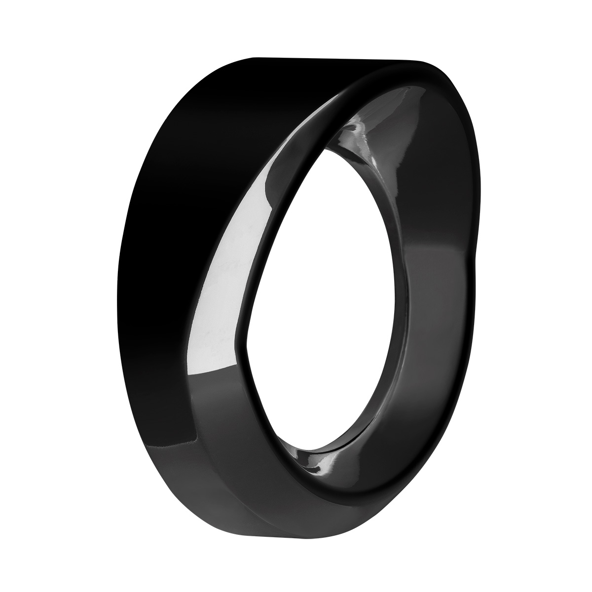 Candy Color Small Gauge Cover With Visor-Glossy Black - Thumbnail 4