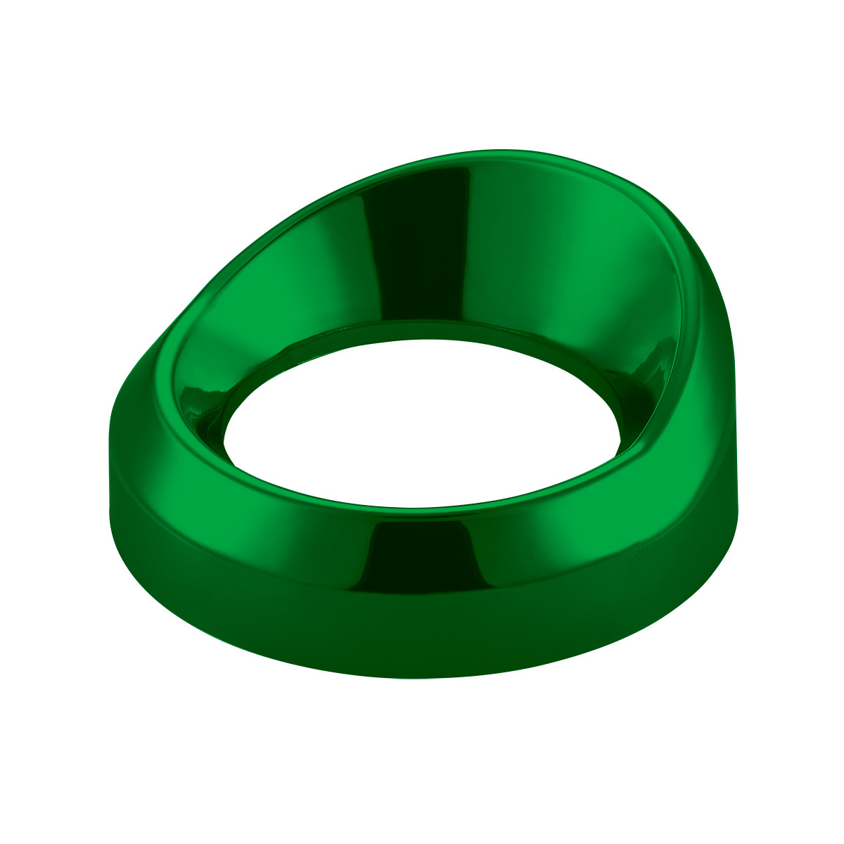 Candy Color Small Gauge Cover With Visor-Emerald Green - Thumbnail 3