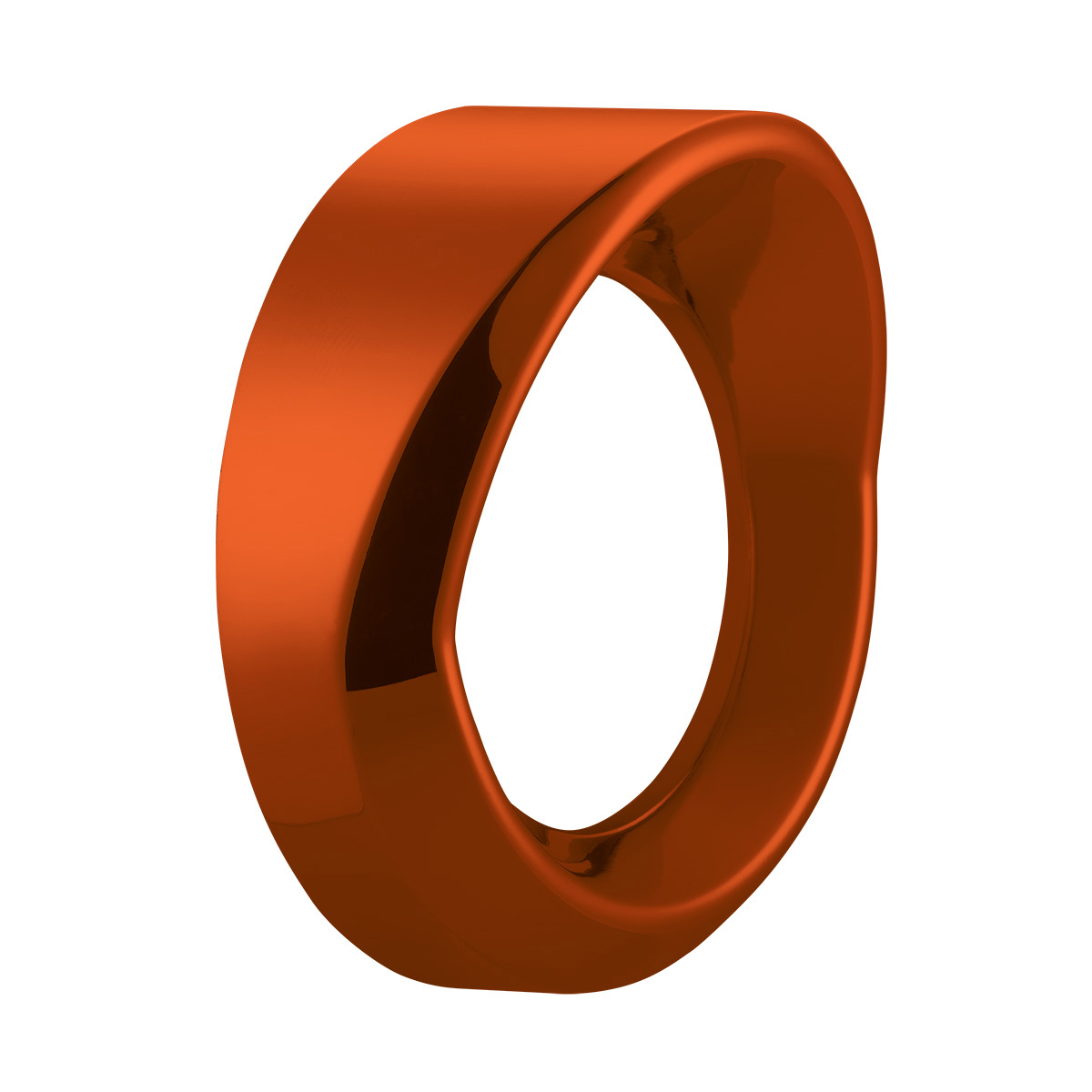 Candy Color Small Gauge Cover With Visor-Cadmium Orange - Thumbnail 4