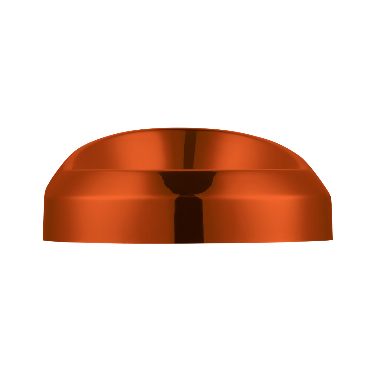 Candy Color Small Gauge Cover With Visor-Cadmium Orange - Thumbnail 5
