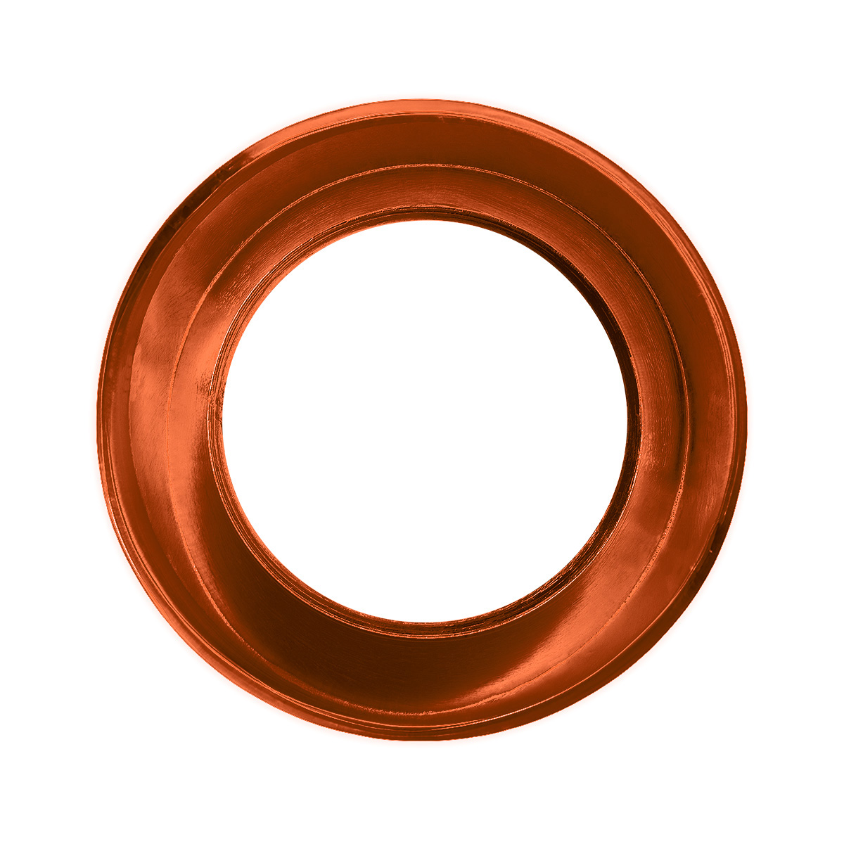 Candy Color Small Gauge Cover With Visor-Cadmium Orange - Thumbnail 6