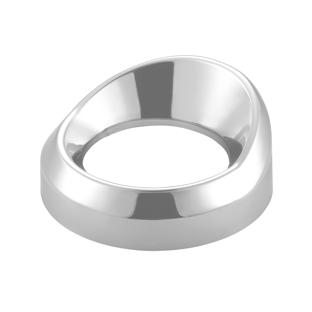 Candy Color Small Gauge Cover With Visor-Liquid Silver - Thumbnail 3