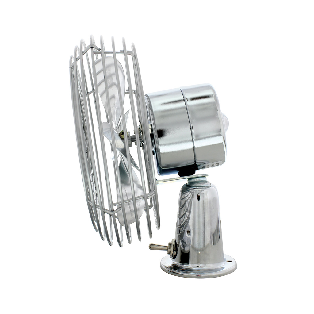 Chrome 6" Heavy Duty Fan - 12V - Thumbnail 6