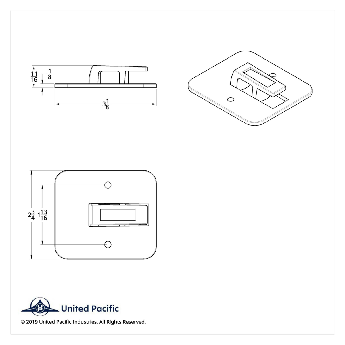 Chrome Plastic Sleeper Cab Coat Hanger Plate For Kenworth T800 (1986-2019), T660 (2008-2016) & T600 (1986-2007) (2-Pack) - Thumbnail 4