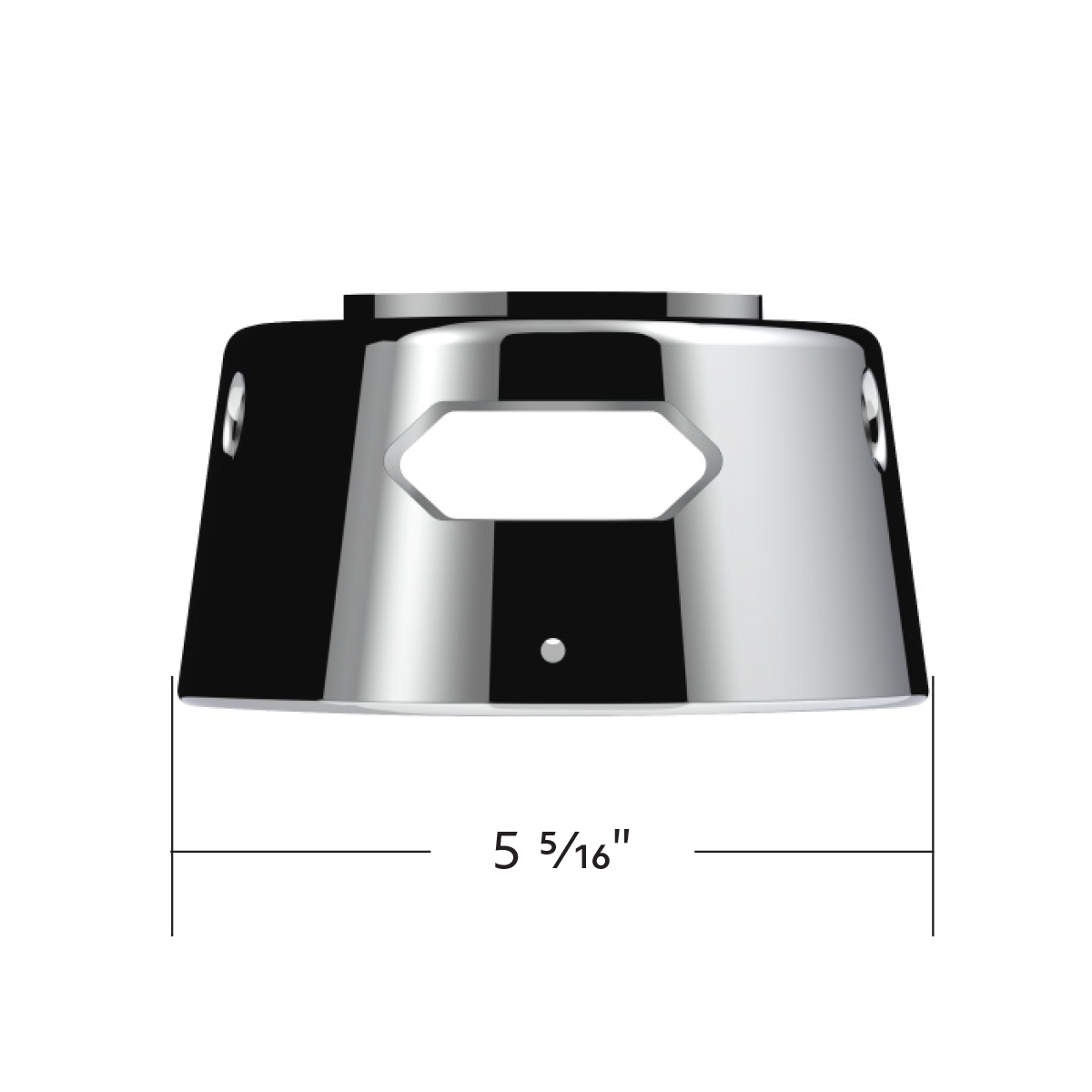 Chrome Plastic Upper Steering Column Cover For 2002-2005 Kenworth W900/T800/T600/T300 - Thumbnail 11