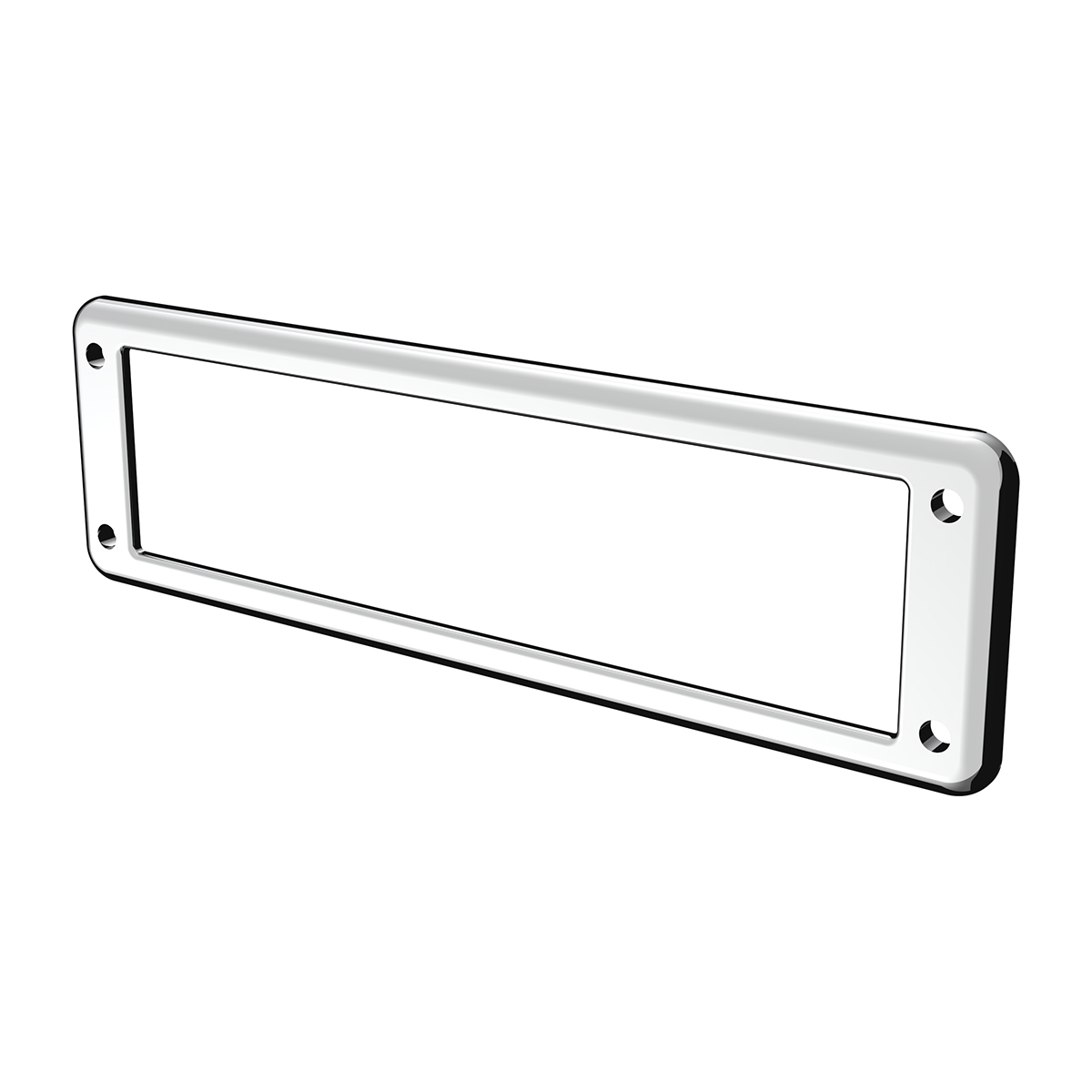 Chrome Plastic Overhead Pocket Bezel For 2000-2010 International 9900/9400/9200 - Thumbnail 3