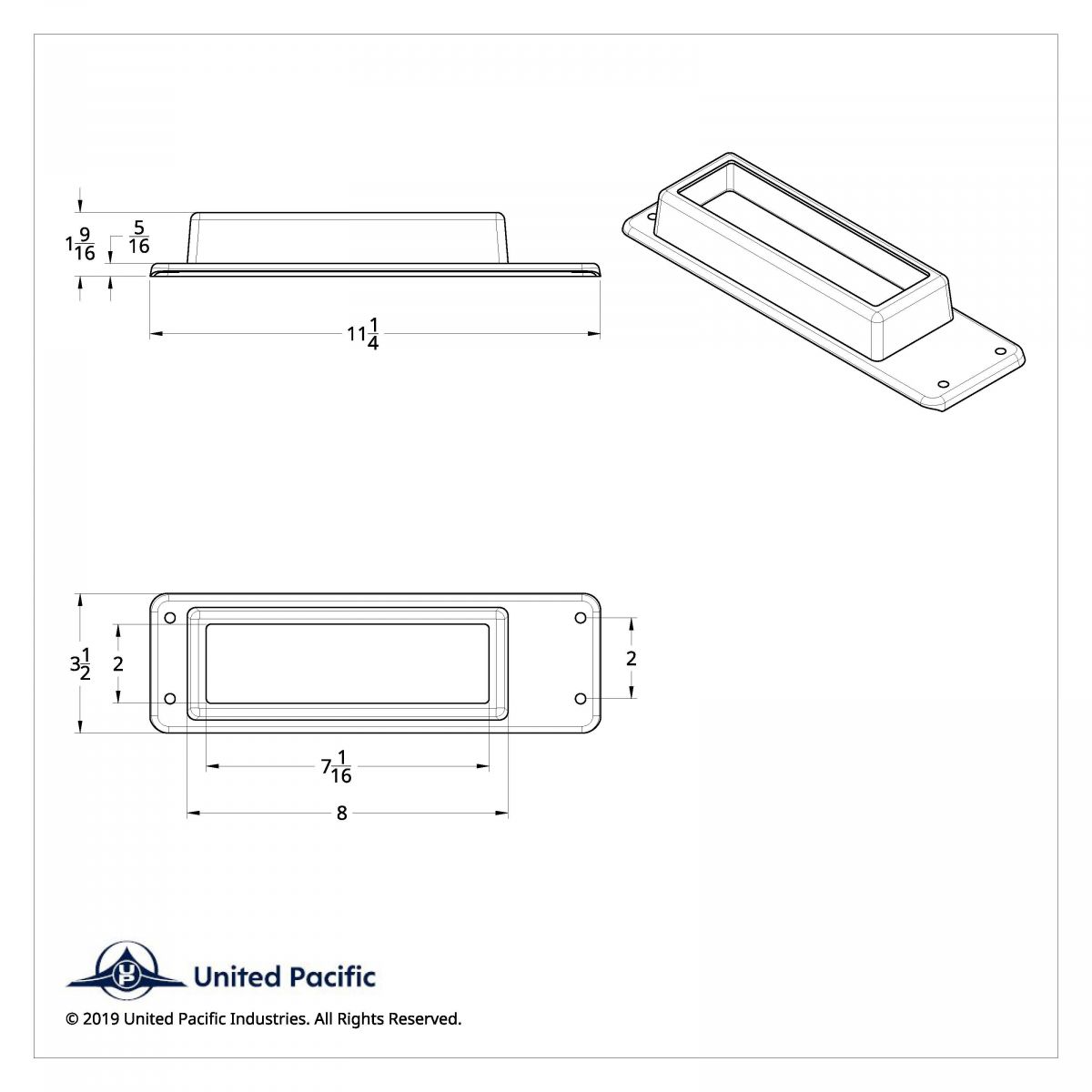 International CB Radio Bezel - Thumbnail 3
