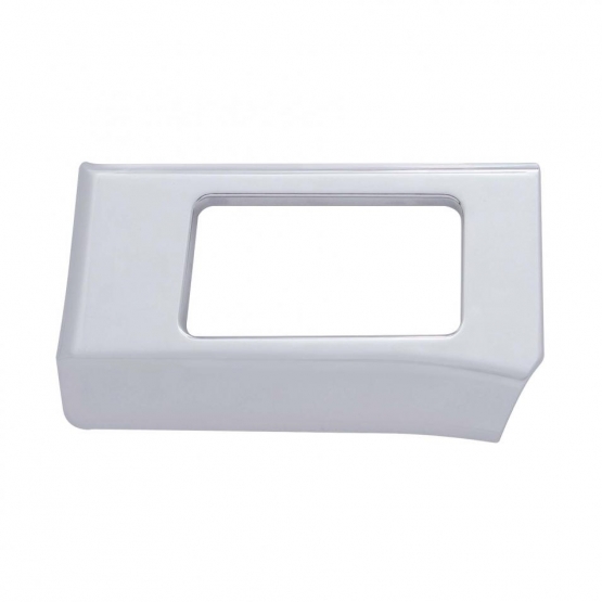 Chrome Plastic Left Lower Dash Trim For Freightliner Columbia (2001-2011) & Coronado (2002-2010)