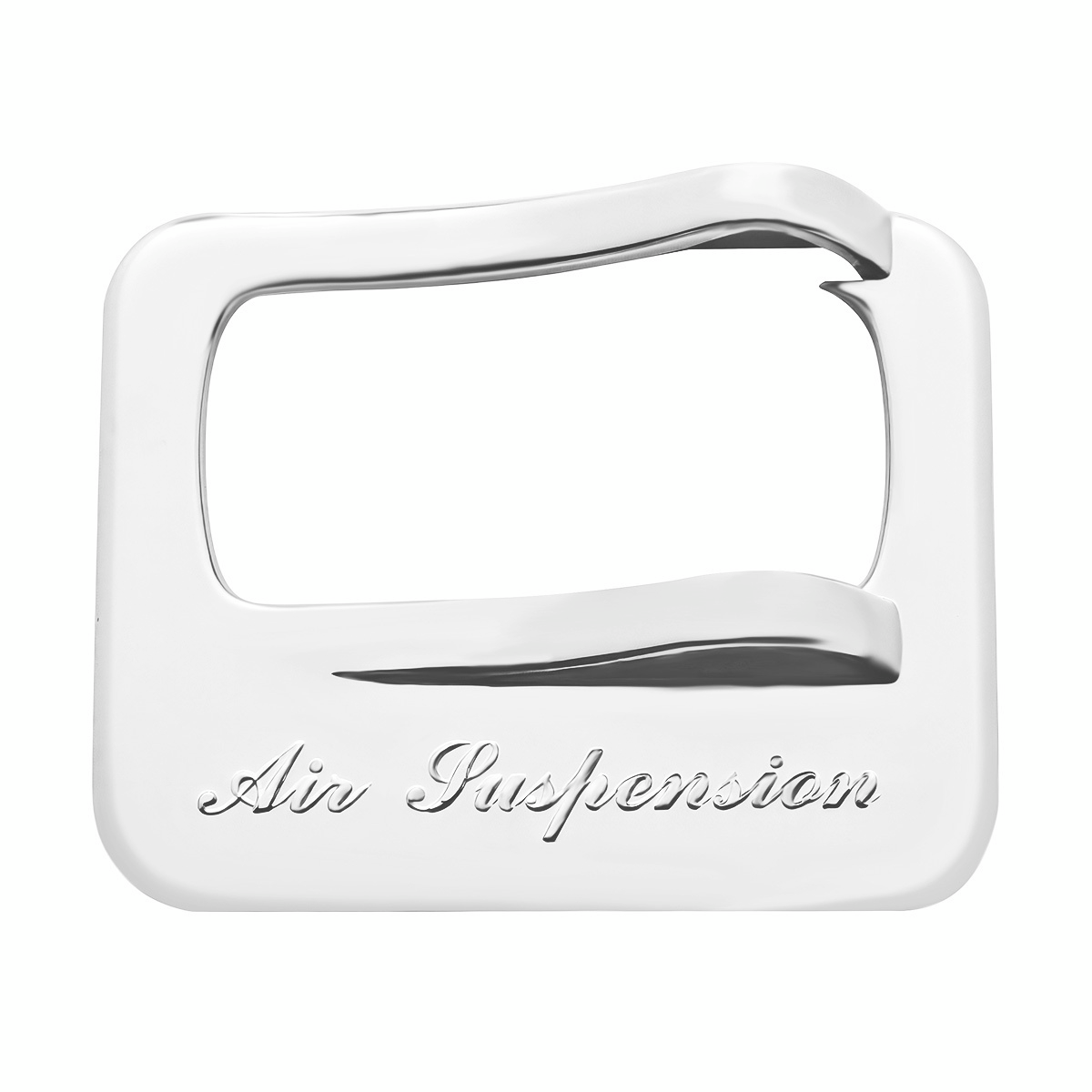 Chrome Plastic Rocker Switch Cover For Peterbilt - Air Suspension - Thumbnail 3