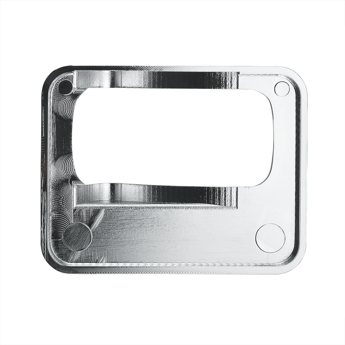 Chrome Plastic Rocker Switch Cover With Stainless Plaque For Peterbilt - PTO Control - Thumbnail 4