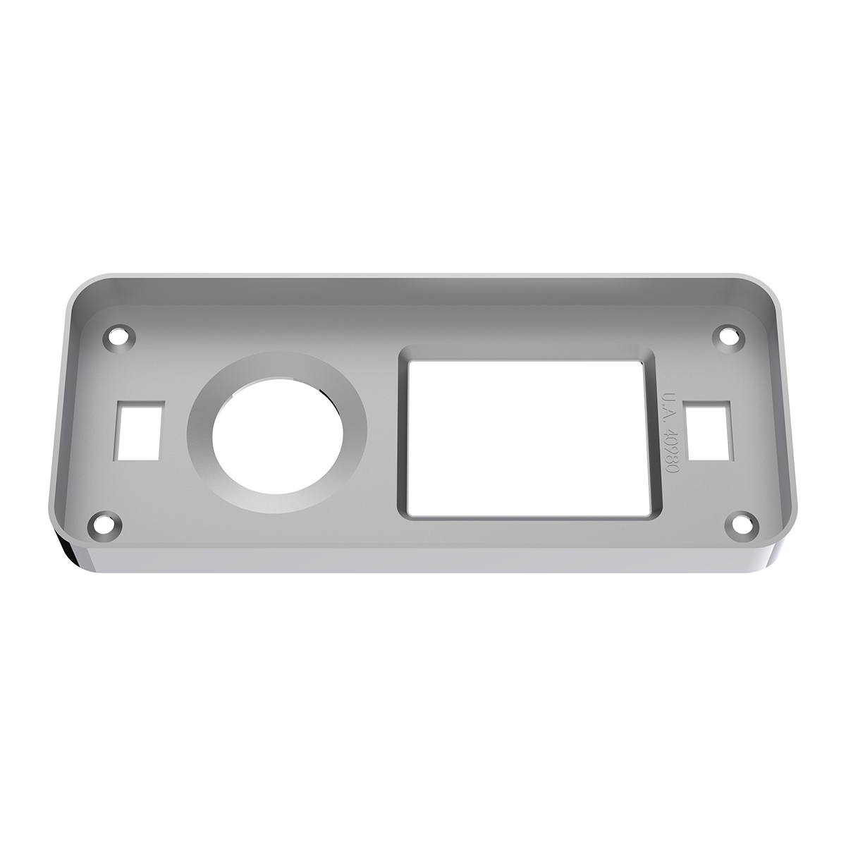 Chrome Plastic Dome Light Cover With Swivel Light Hole For Peterbilt 386 (2006-2010) & 387 (1999-2010) - Thumbnail 7