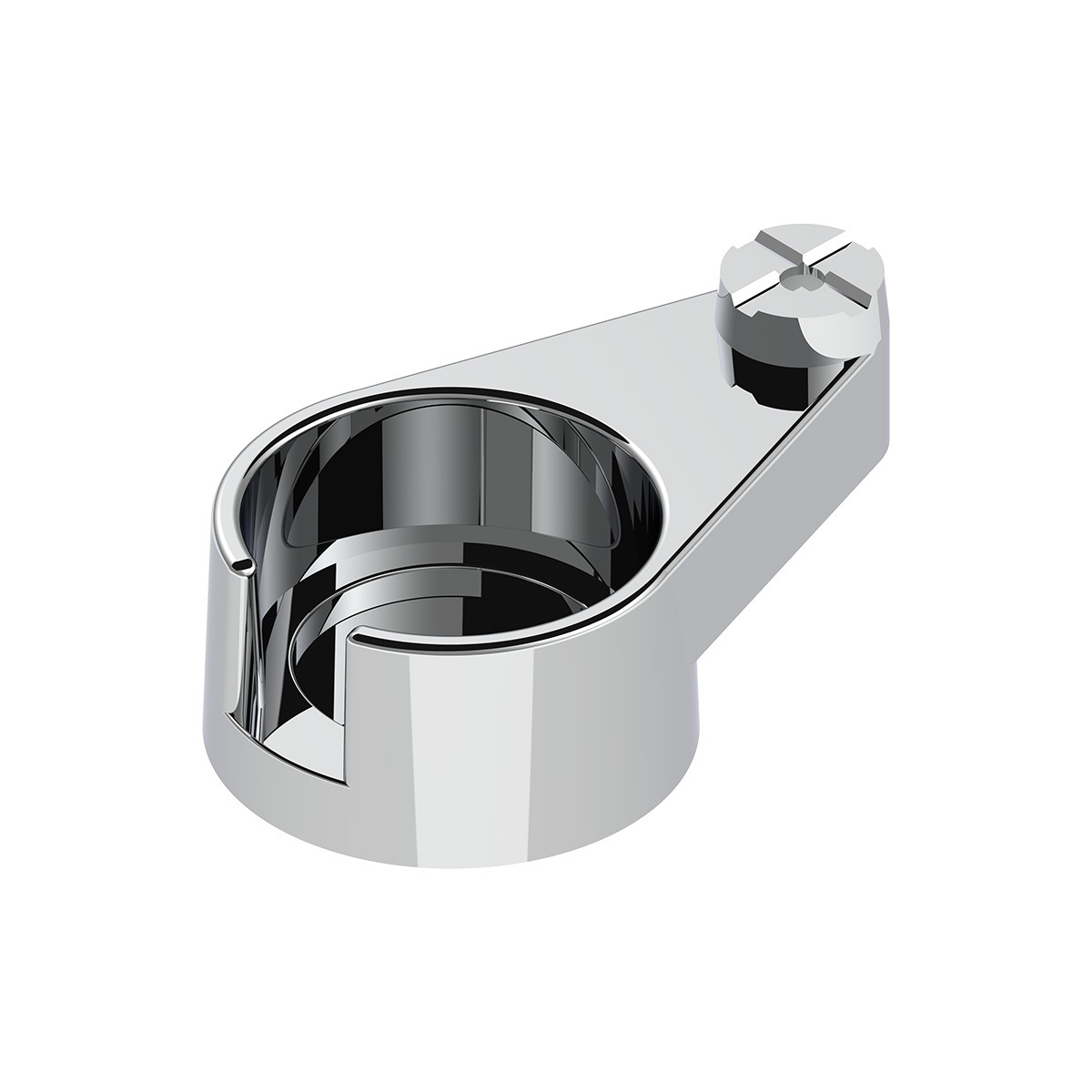 Chrome Plastic Cup Holder For 1986 & Up Freightliner Classic & FLD - Passenger - Thumbnail 6