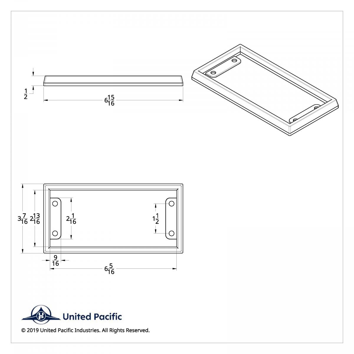 Chrome Plastic Parking & Trailer Brake Bezel For 2001 & Older Kenworth - Thumbnail 2