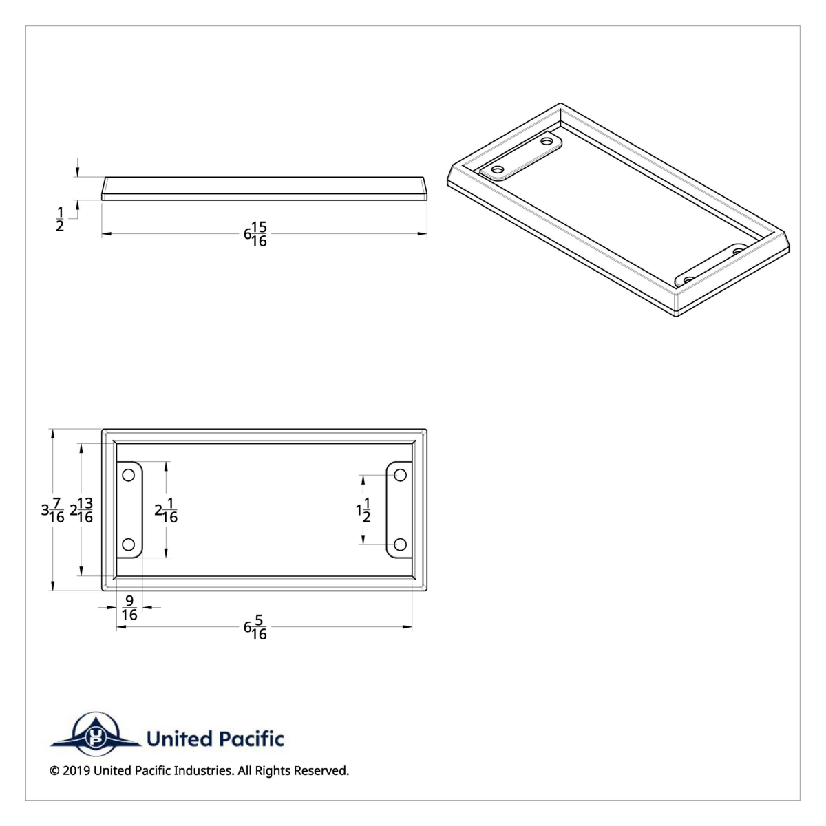Chrome Plastic Parking & Trailer Brake Bezel For 2001 & Older Kenworth - Thumbnail 4
