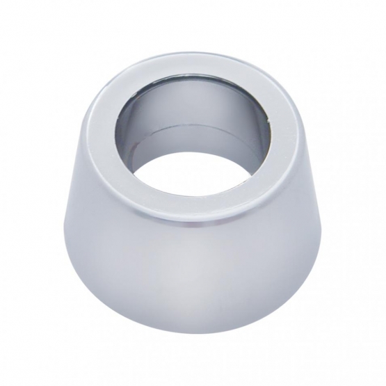 Chrome Round Dash Indicator Light Trim for 1967-1987 Peterbilt 359