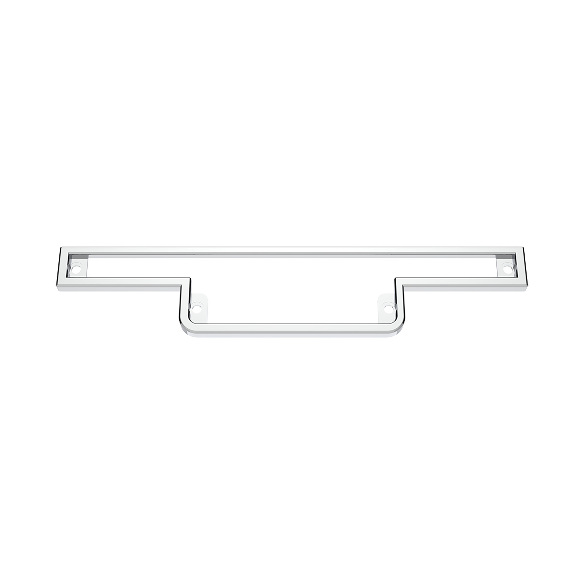 Chrome Plastic Warning Light Panel Bezel Without Visor For 1990-2000 Peterbilt 379/378/377 - Thumbnail 2