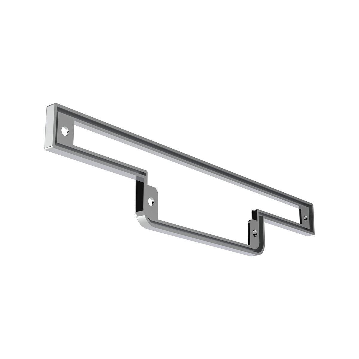 Chrome Plastic Warning Light Panel Bezel Without Visor For 1990-2000 Peterbilt 379/378/377 - Thumbnail 6