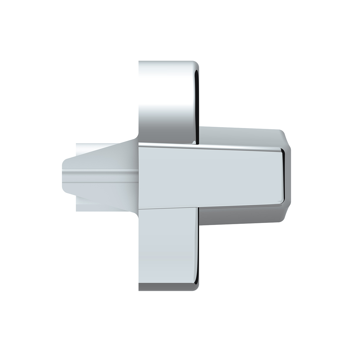 Chrome A/C & Heater Control Knob For Peterbilt - Thumbnail 5