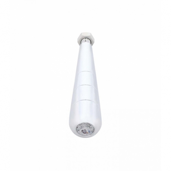 4-1/2" Trailer Brake Handle With Clear Crystal