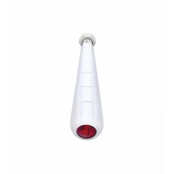 4-1/2" Trailer Brake Handle With Red Crystal