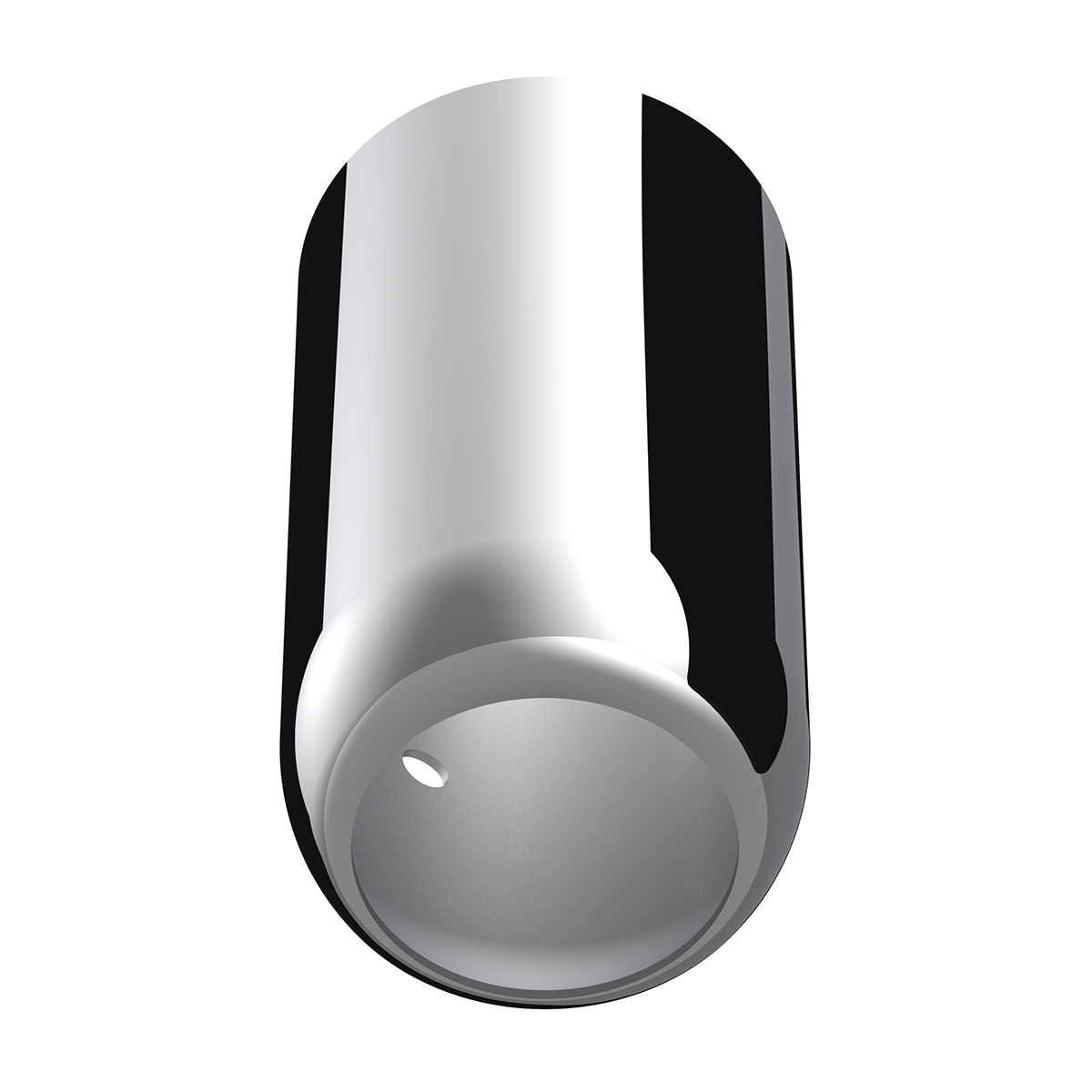 Steel Lower Gearshift Knob Cover - Chrome - Thumbnail 4