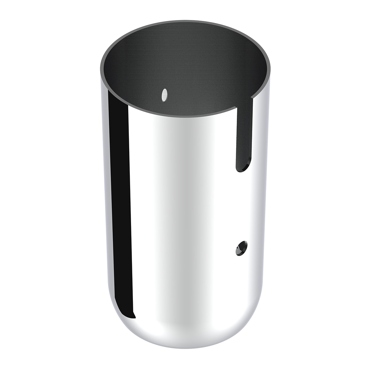 Steel Lower Gearshift Knob Cover - Chrome - Thumbnail 9