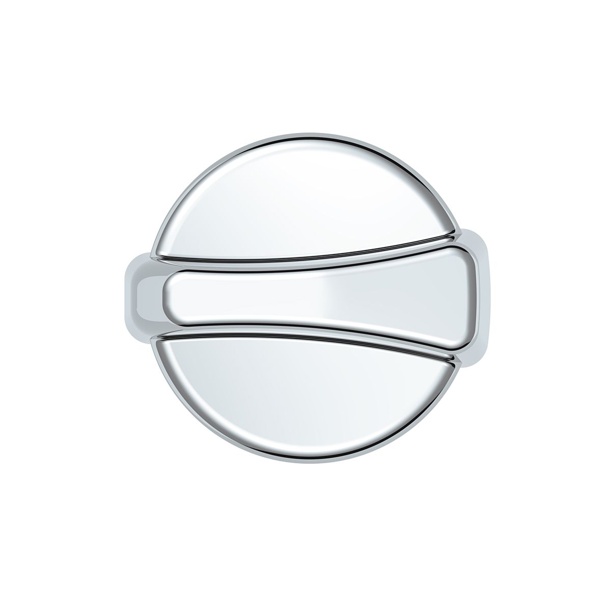 Chrome Plastic Wiper Dial Knob For 2002-2005 Kenworth W900/T800/T600