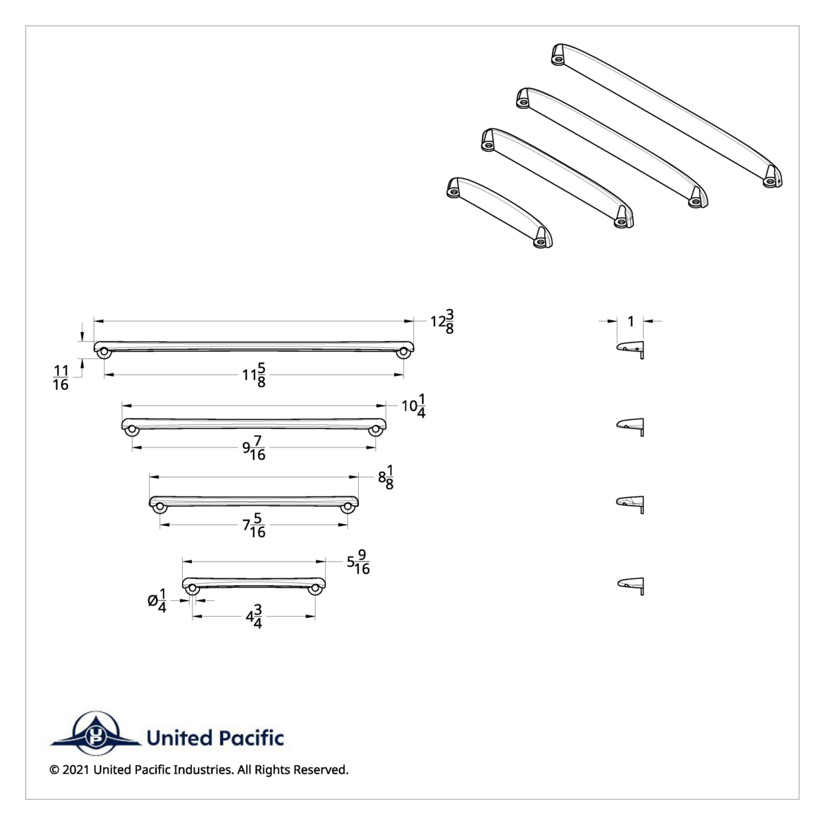 Kenworth Dash Panel Visor (Card of 4) - Thumbnail 10