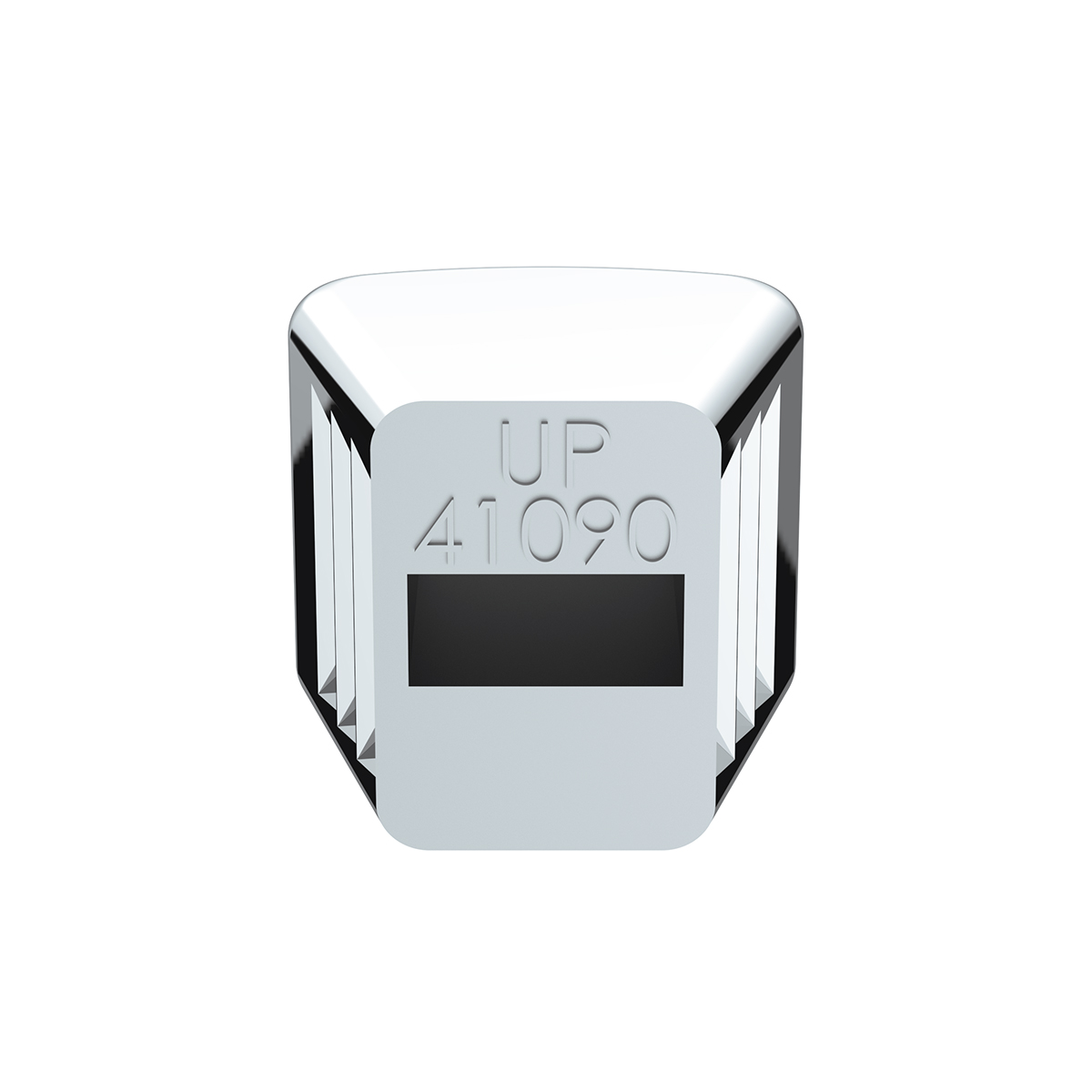 Chrome Plastic A/C & Heater Slider Control Knob For Kenworth/Freightliner - Plain (Card Of 3) - Thumbnail 7