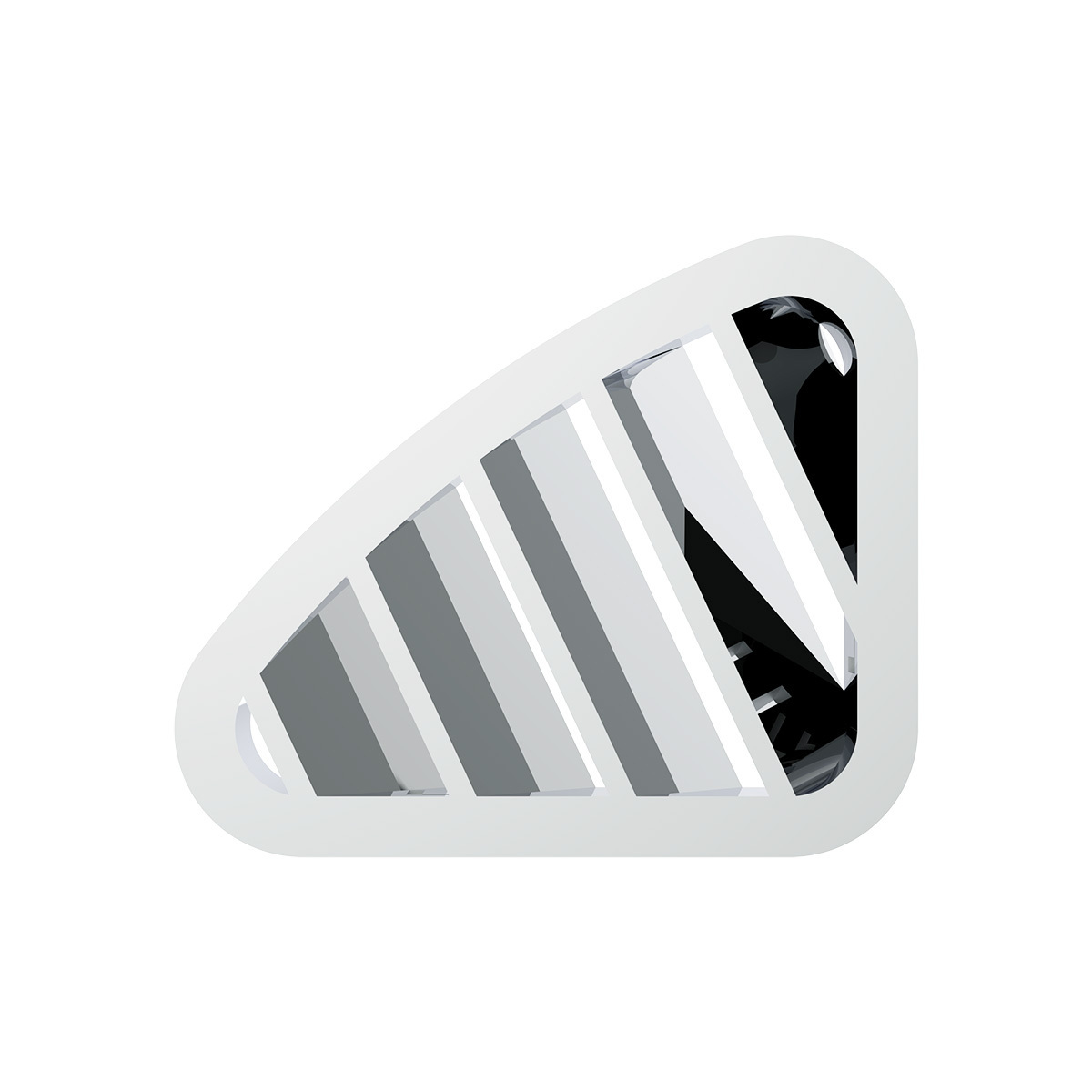 Chrome Plastic A/C Vent For 2001-2005 Peterbilt - Driver - Thumbnail 10