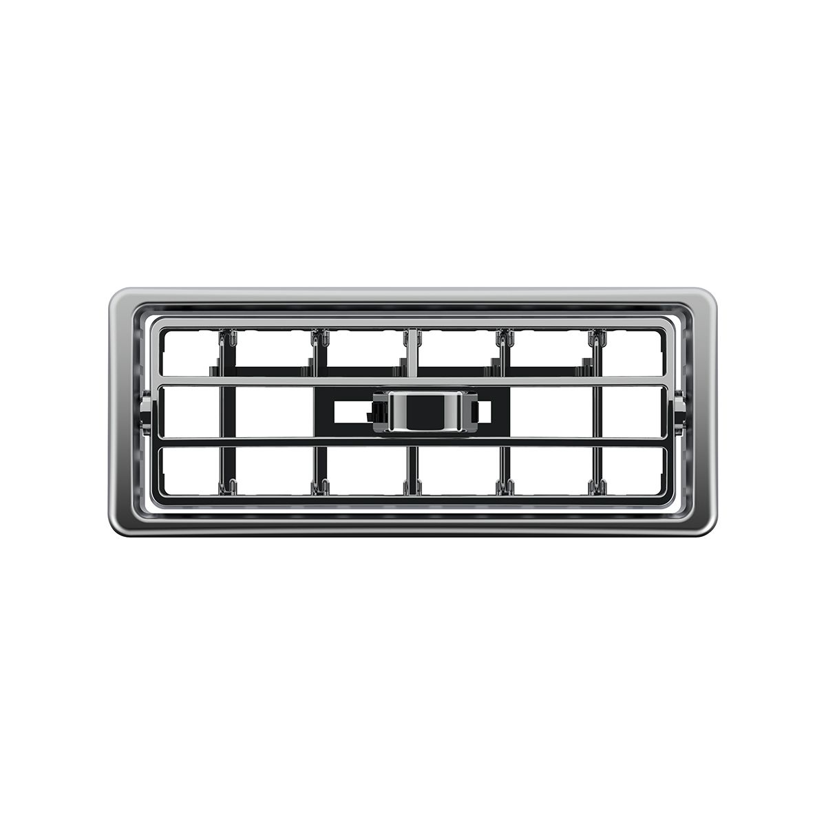 Chrome Plastic A/C Vent For 2002+ Kenworth - Center