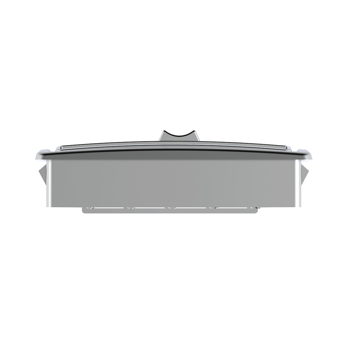 Chrome Plastic A/C Vent For 2002+ Kenworth - Center - Thumbnail 3