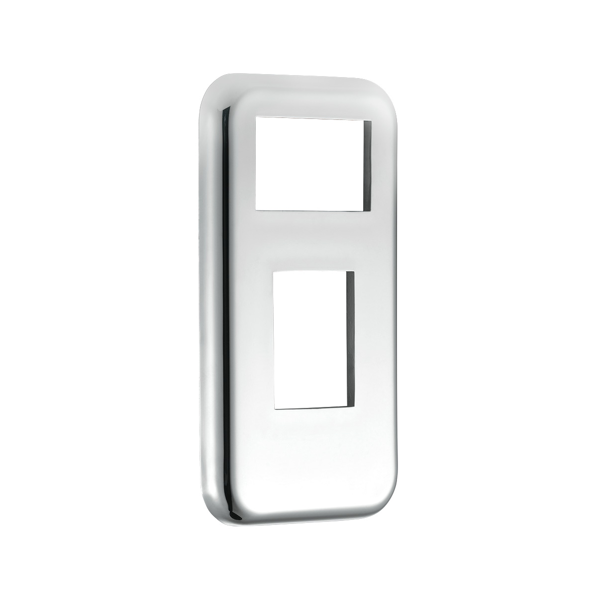 Chrome Plastic Switch Trim For 2001-2010 International 9900i/9400i/9200i - Panel Light - Thumbnail 2