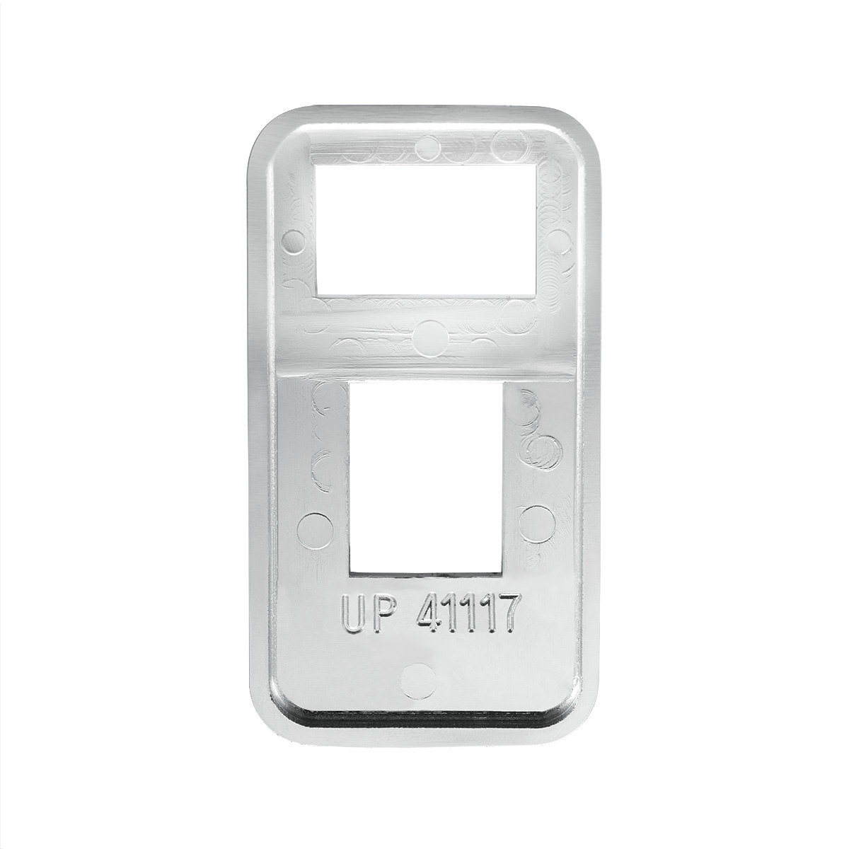 Chrome Plastic Switch Trim For 2001-2010 International 9900i/9400i/9200i - Panel Light - Thumbnail 4