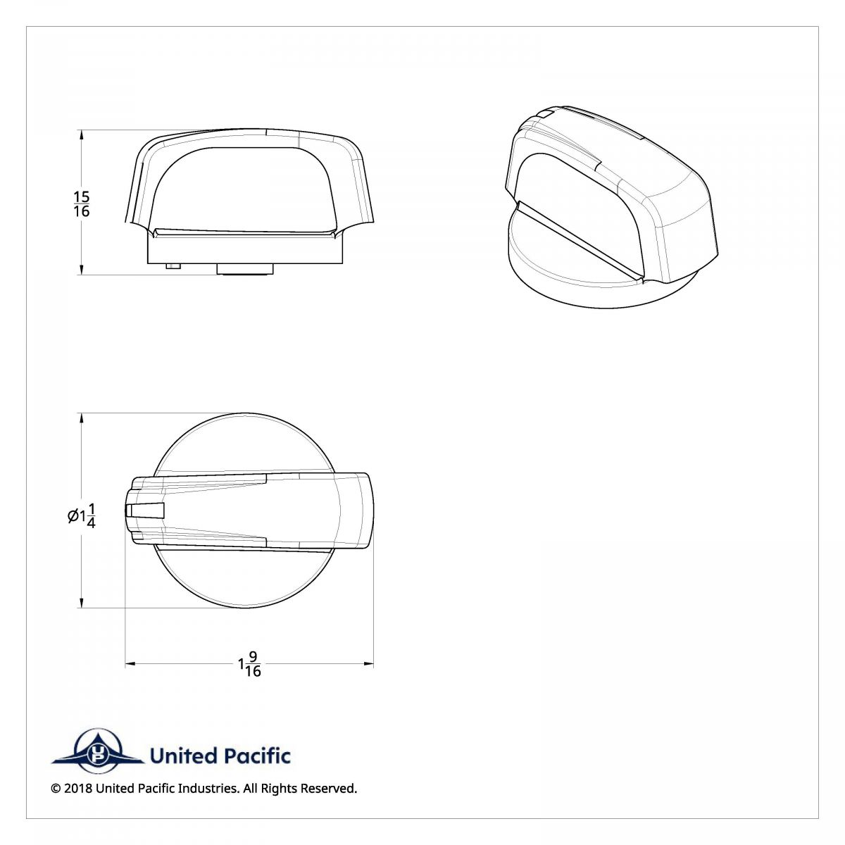 A/C Control Knob For 2006+ Peterbilt - Thumbnail 5