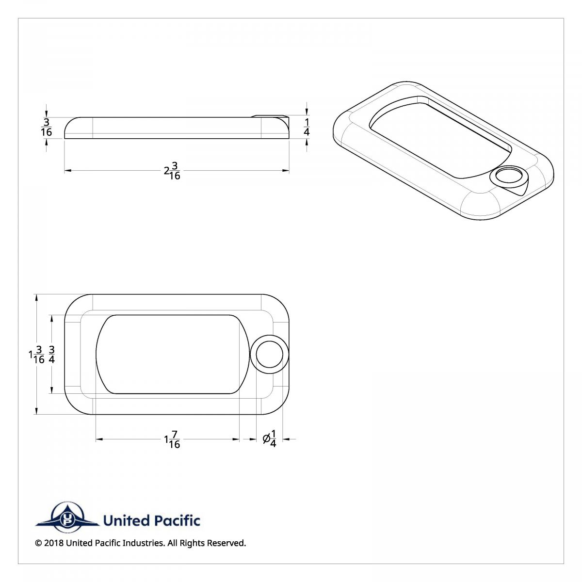 Rocker Switch Bezel For Peterbilt/ Kenworth - Indented (3-Pack) - Thumbnail 2