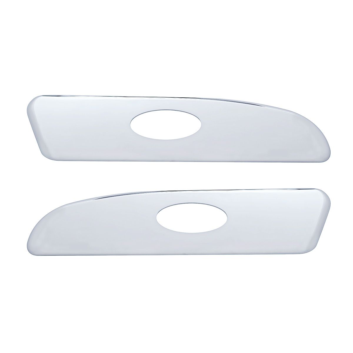 Chrome Plastic Interior Door Panel Trim For Peterbilt 389 (2008+), 386/384 (2006-2016)