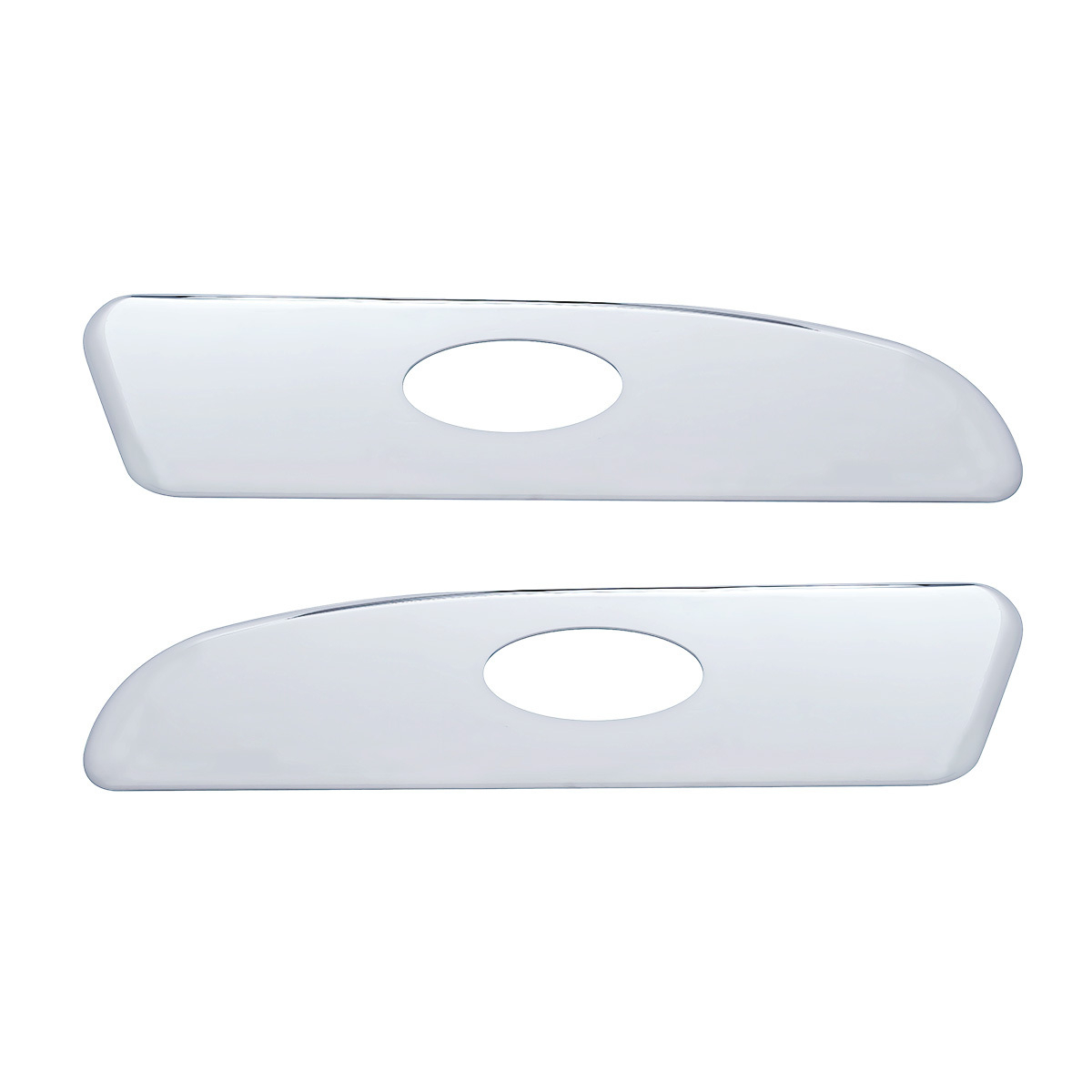 Chrome Plastic Interior Door Panel Trim For Peterbilt 389 (2008+), 386/384 (2006-2016) - Thumbnail 2
