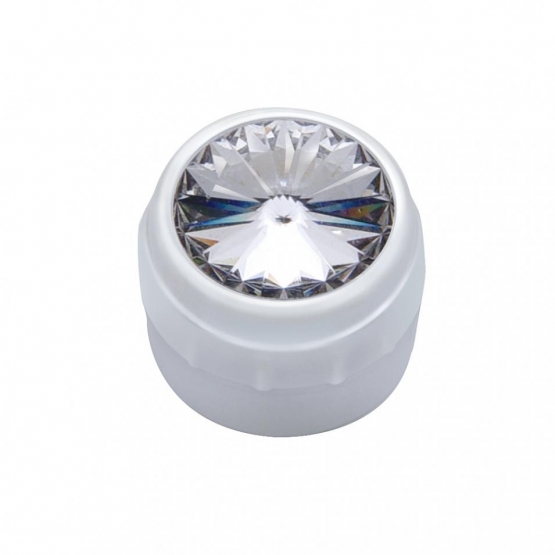 Delphi Radio Knob With Clear Crystal