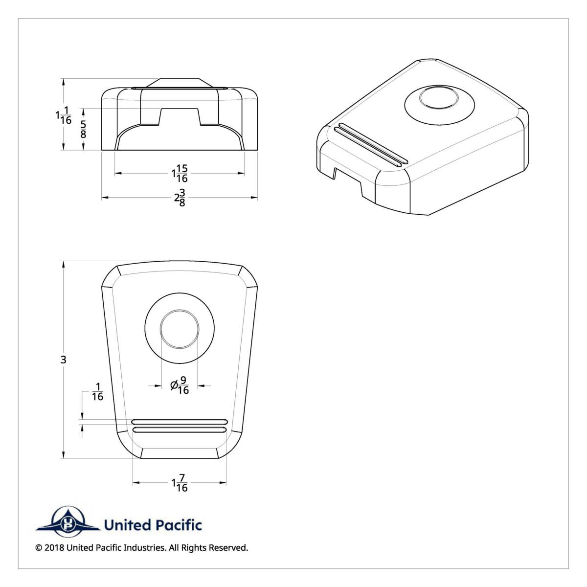 2006+ Peterbilt Diagnostic Plug Cover - Indented - Thumbnail 3