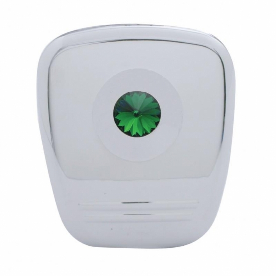 Diagnostic Plug Cover For 2006+ Peterbilt - Green Crystal