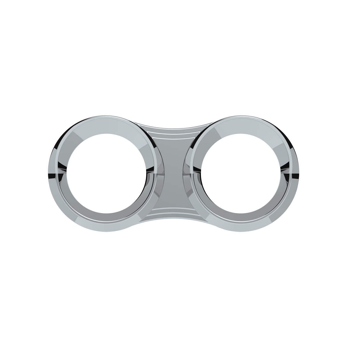 2 Gauge Cluster Bezel With Visor For 2006+ Peterbilt - Horizontal - Thumbnail 2