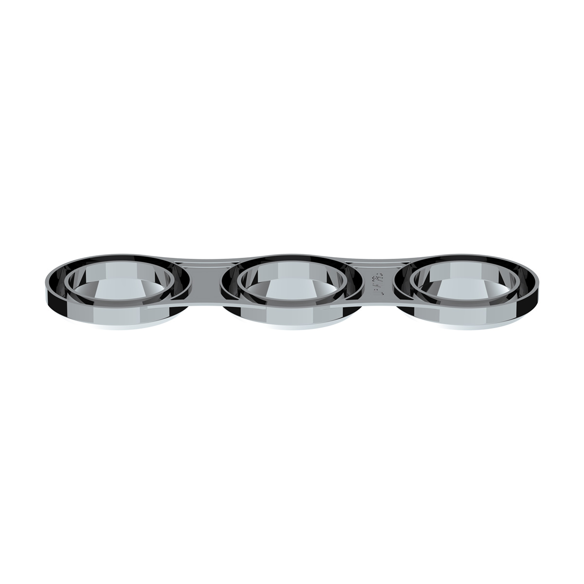 3 Gauge Cluster Bezel With Visor For 2006+ Peterbilt - Horizontal - Thumbnail 4